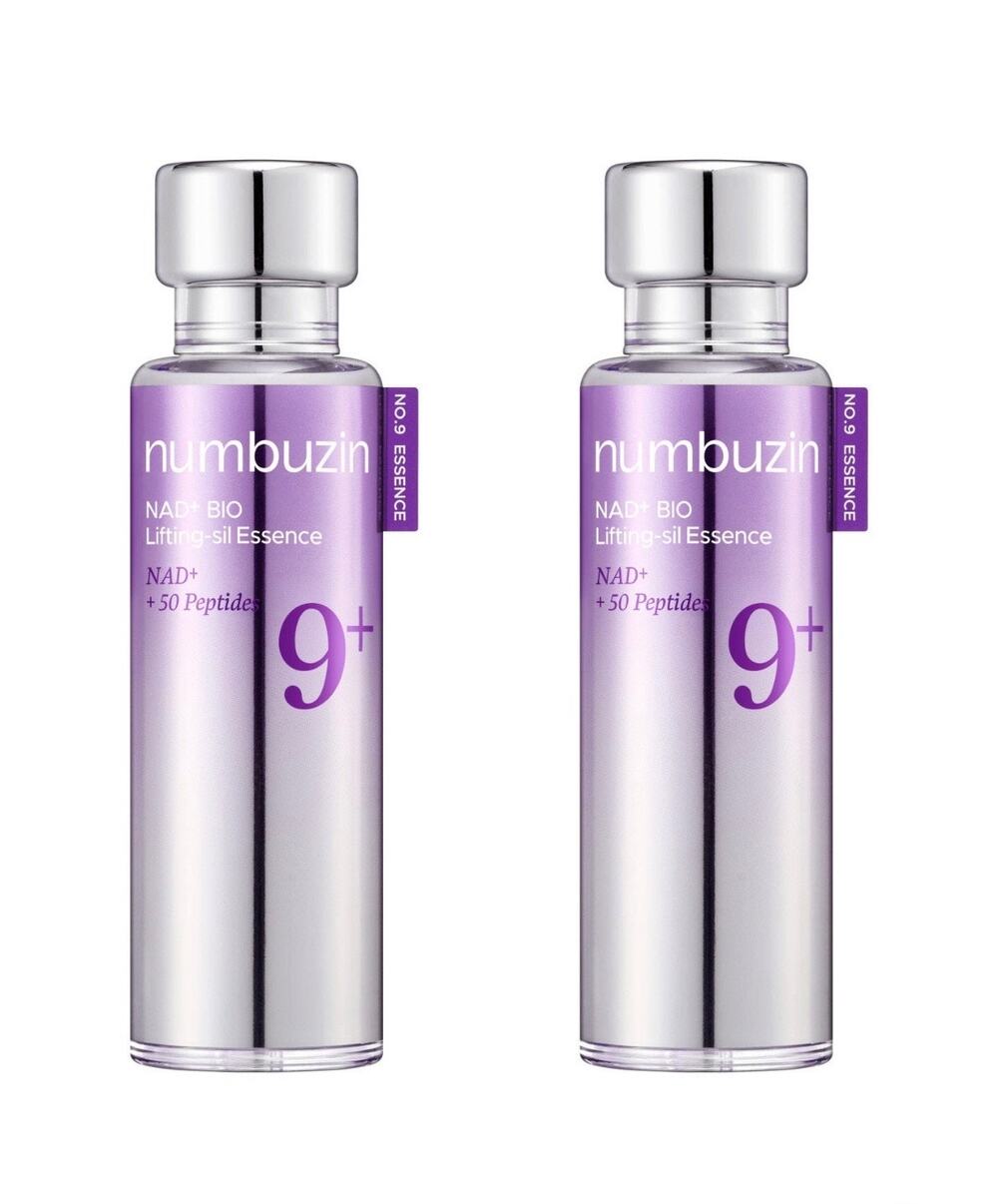 NEW! numbuzin Lifting Essence No.9 NAD+ BIO, 1.69 fl oz, 2-pack